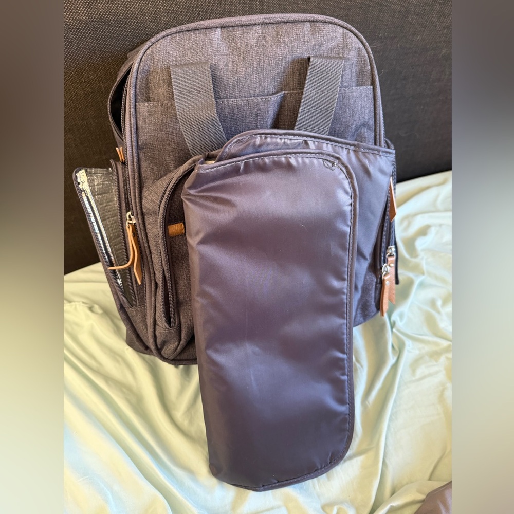 Gray Diaper Backpack - Picture 13 of 16